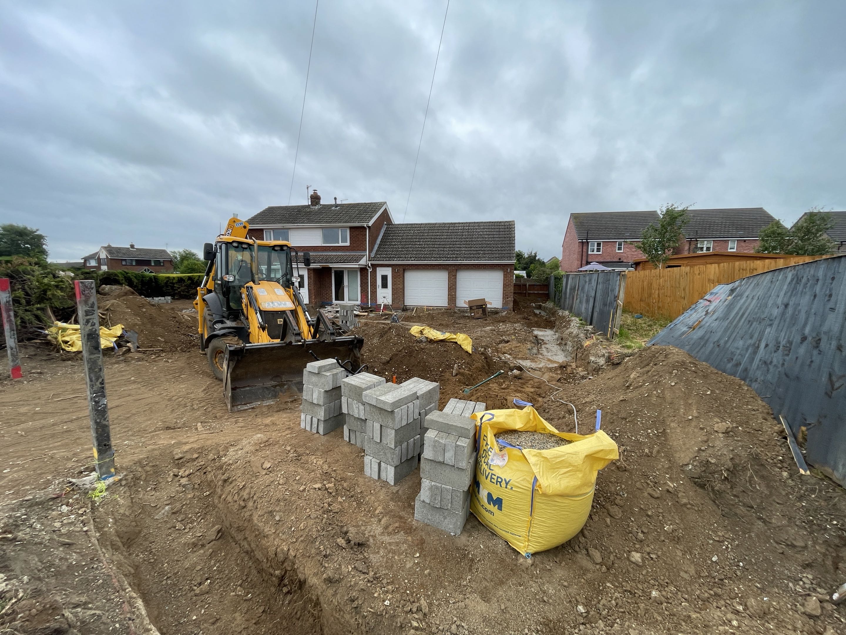 Groundworks project 5 by BPS Contractors Ltd