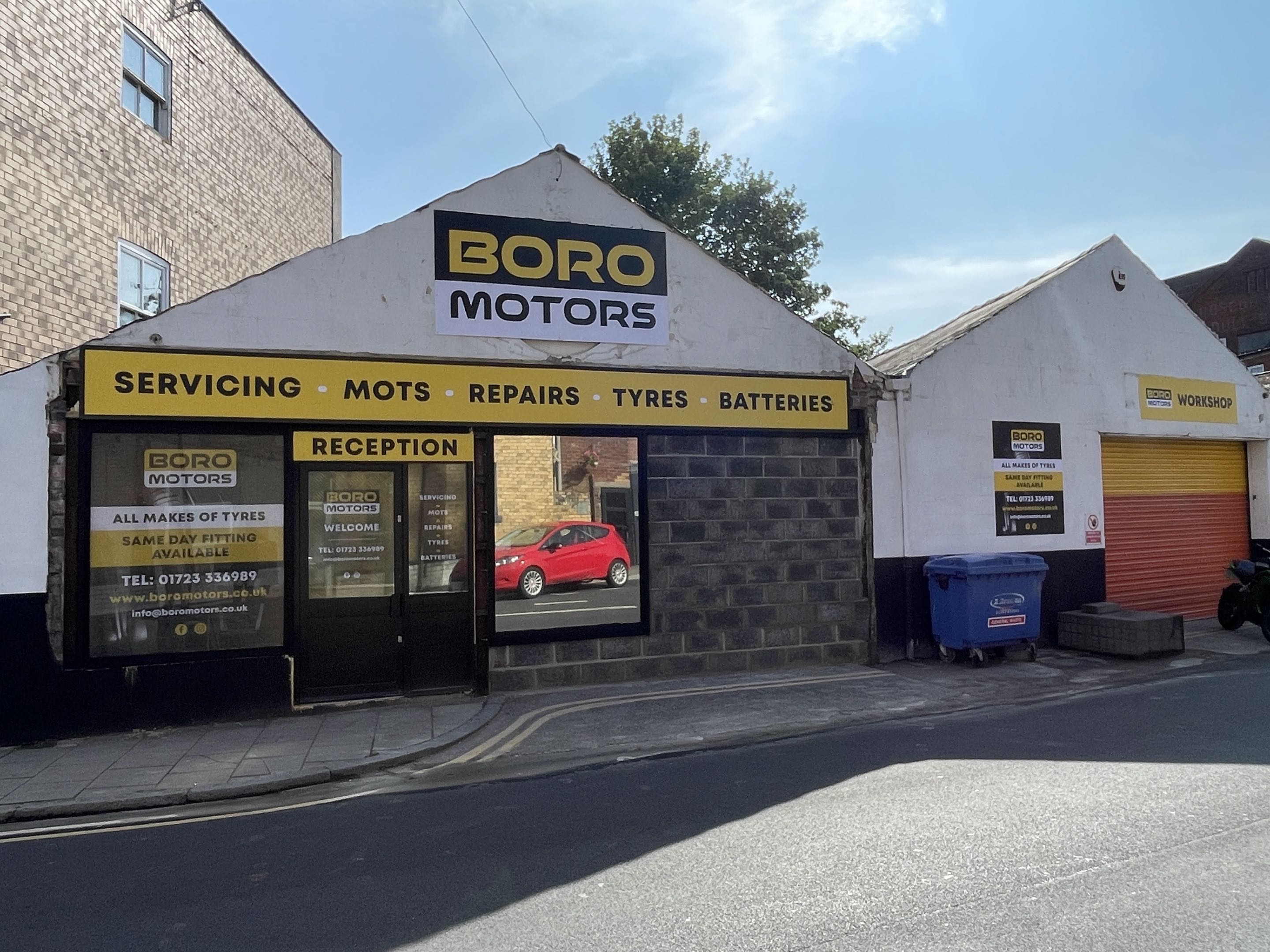 Boro Motors completed finish
