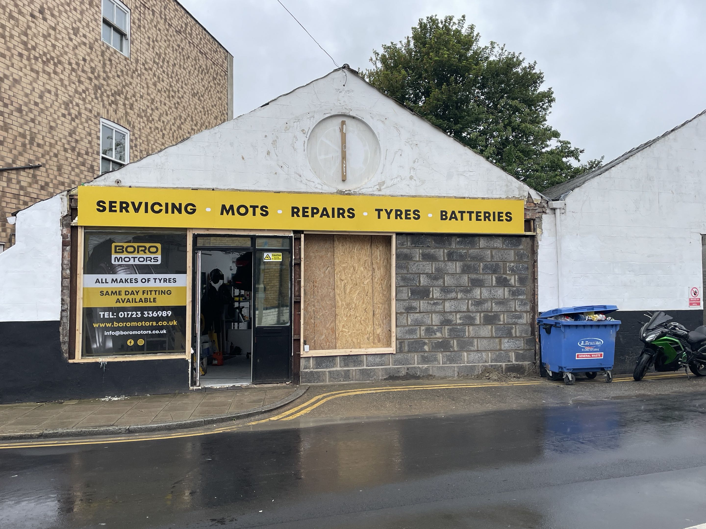 Boro Motors before works